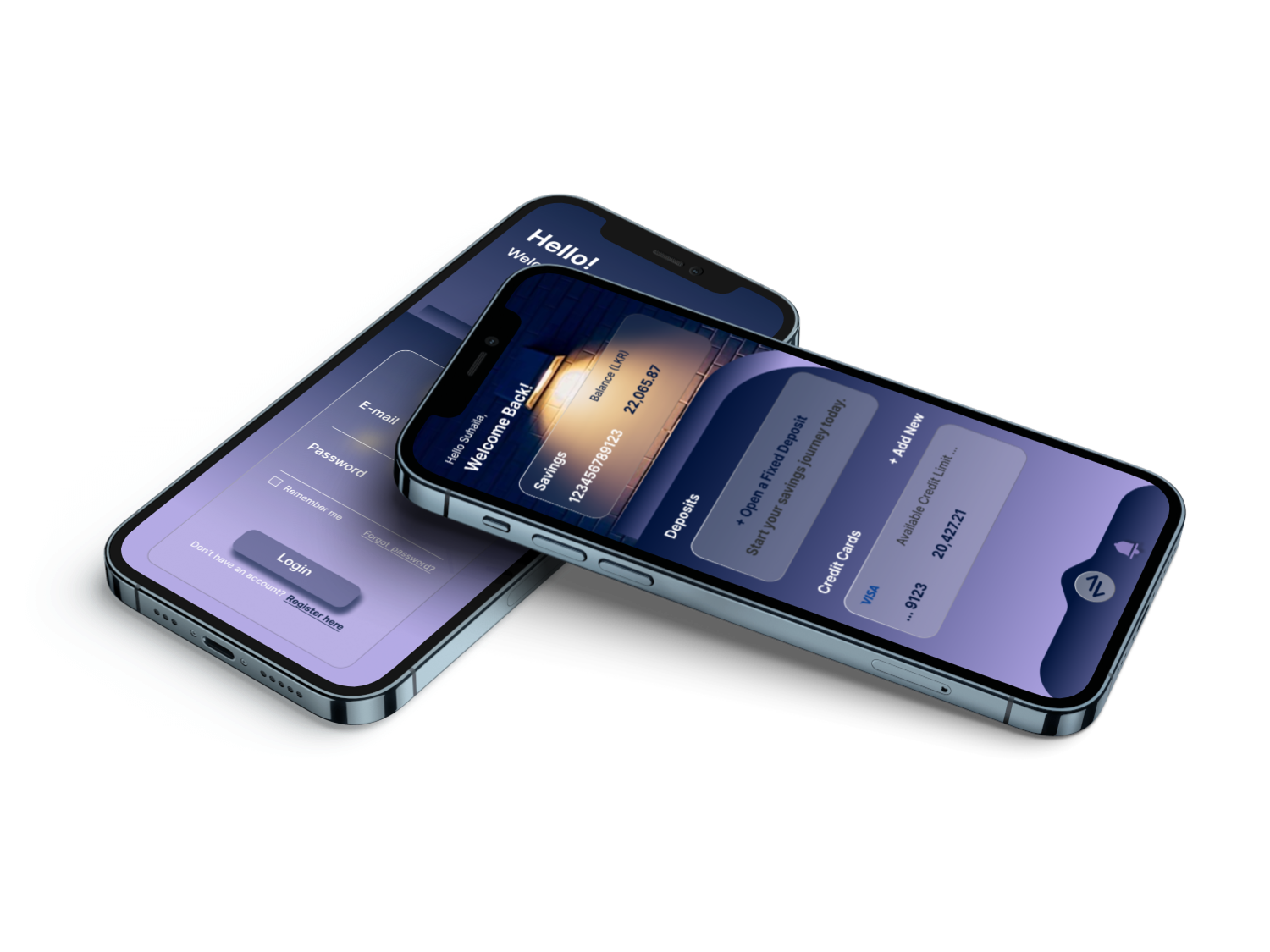 Mobile App UI Preview
